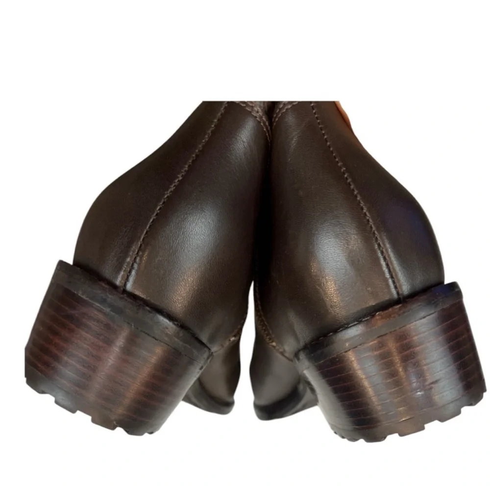 Cole Haan Nike Air crocodile embossed tall riding boots